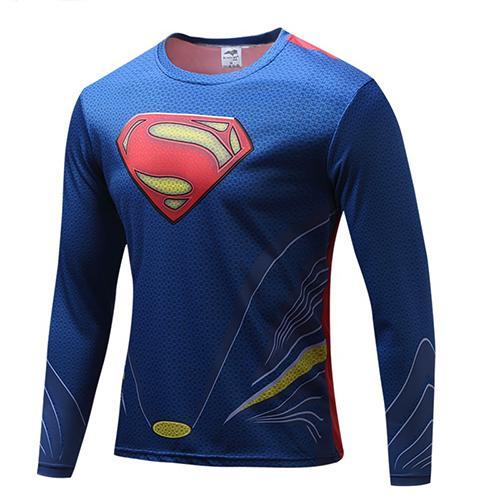 2019 New Marvel Super Heroes T-Shirt Men Long Sleeve Color 1
