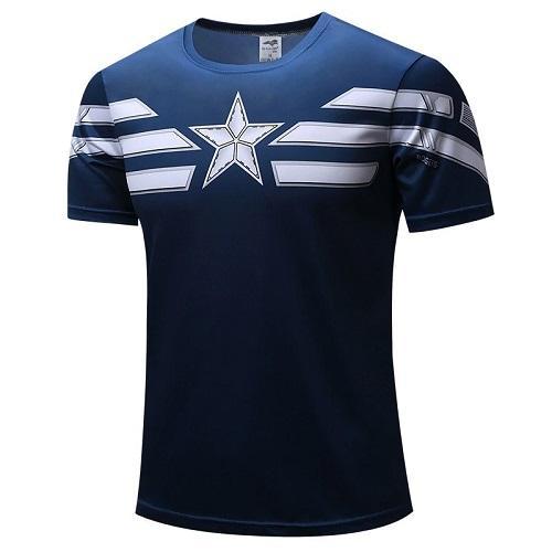 2019 New Marvel Super Heroes T-Shirt Men Short Sleeve Color 5