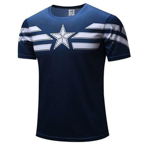 2019 New Marvel Super Heroes T-Shirt Men Short Sleeve Color 5