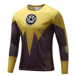 2019 New Marvel Super Heroes T-Shirt Men Long Sleeve Color 7