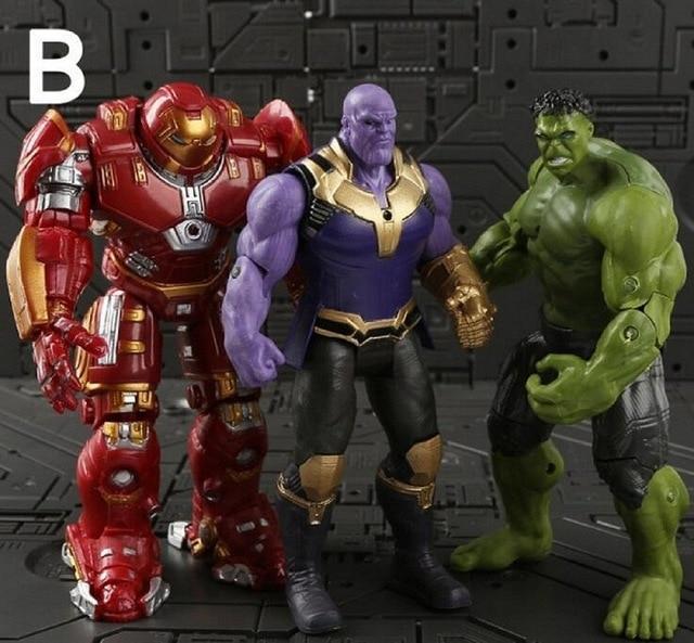 2019 Marvel Toys Action Figure Collectible Model Doll Set 1