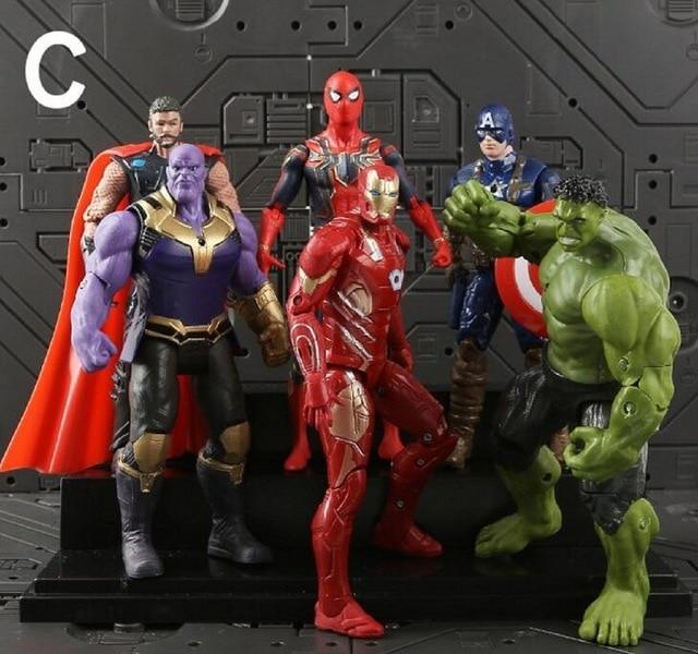 2019 Marvel Toys Action Figure Collectible Model Doll Set 2
