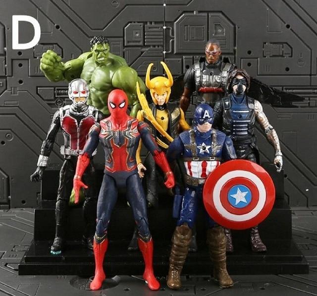2019 Marvel Toys Action Figure Collectible Model Doll Set 3