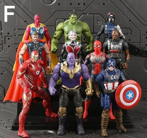 2019 Marvel Toys Action Figure Collectible Model Doll Set 4