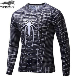 2019 NEW Marvel Super Heroes Batman T shirt Men Long Sleeve