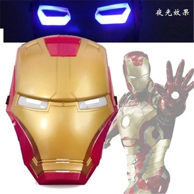 2019 Marvel Avengers 3 Action Figures Model Toys Light Mask