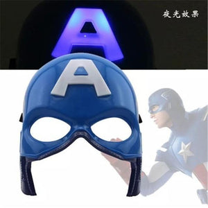 2019 Marvel Avengers 3 Action Figures Model Toys Light Mask