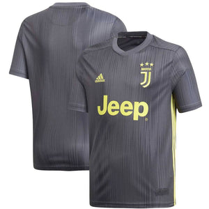 Juventus Youth 2018/19 Parley Jersey – Charcoal/Yellow
