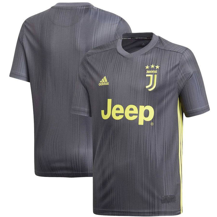 Juventus Youth 2018/19 Parley Jersey – Charcoal/Yellow