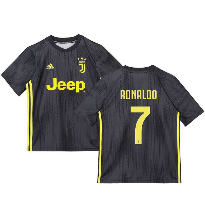Cristiano Ronaldo Juventus Youth 2018/19 Replica Third Player Jersey – Black
