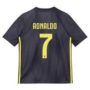 Cristiano Ronaldo Juventus Youth 2018/19 Replica Third Player Jersey – Black