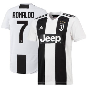 Cristiano Ronaldo Juventus Youth 2018/19 Home Replica Player Jersey – White
