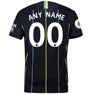 Manchester City 2018/19 Away Authentic Vapor Match Custom Jersey – Navy