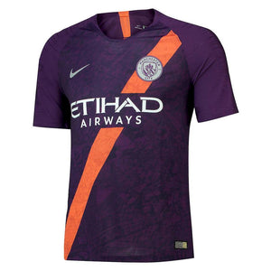 David Silva Manchester City 2018/19 Third Authentic Vapor Match Player Jersey – Purple